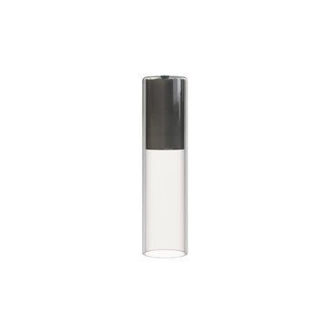 Плафон Nowodvorski CAMELEON CYLINDER M TR/BL 8541, Чорний, Прозорий