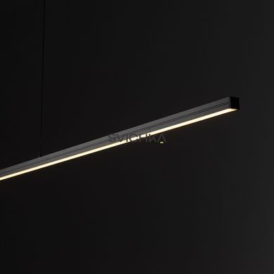 Підвісний світильник Nowodvorski BAR LED M, 3000K, Black, Чорний, Чорний, Чорний