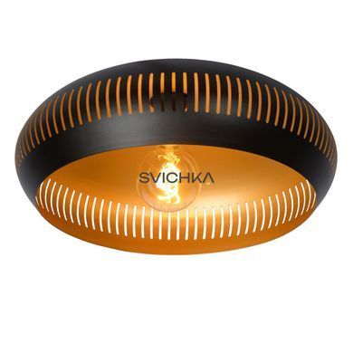 Стельовий світильник Lucide RAYCO &Oslash; 45 cm 1xE27 Black, BLACK