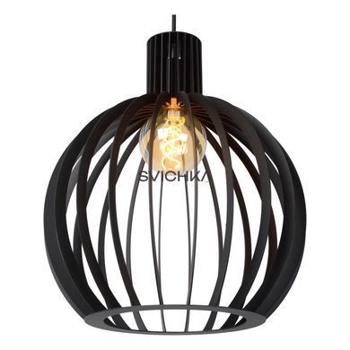 Подвесной светильник Lucide MIKAELA &Oslash; 35 cm 1xE27 Black