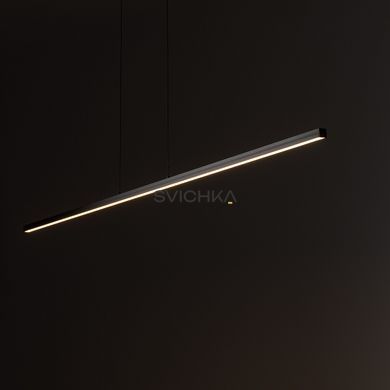 Підвісний світильник Nowodvorski BAR LED M, 3000K, Black, Чорний, Чорний, Чорний