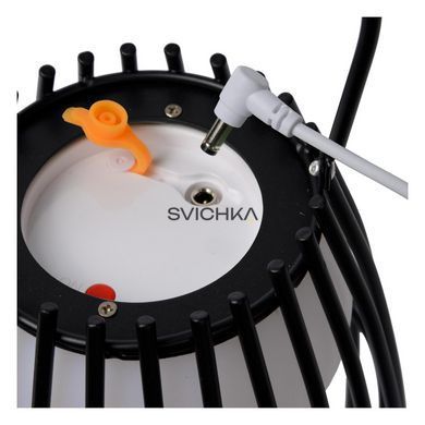 Акумуляторна настільна лампа для дому та вулиці Lucide FJARA Battery pack/batteries &Oslash; 17,5 cm LED Dim. 1x0,3W 2800K/3200K IP44 Black, BLACK