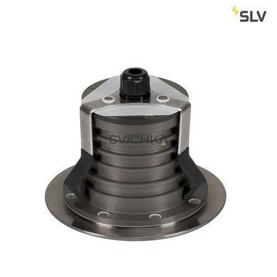 Світильник вбудований SLV Dasar 233712, Сталь, серебро, Сталевий, Сталевий