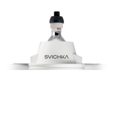 Гіпсовий точковий світильник Ideal Lux SAMBA FI1 ROUND BIG Gypsum 139012