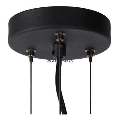 Підвісний світильник Lucide OLIVIA &Oslash; 50 cm 3xE27 Smoke Grey, Smoke Grey