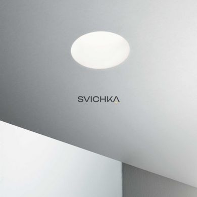 Гіпсовий точковий світильник Ideal Lux SAMBA FI1 ROUND BIG Gypsum 139012