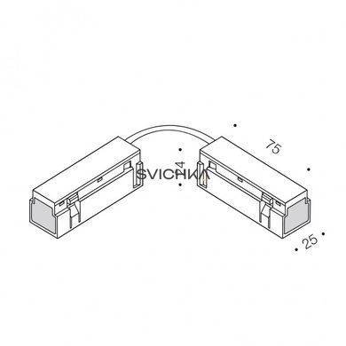 З'єднувач електричний IN_LINE ELECTRICAL JOINT FLEX, Black