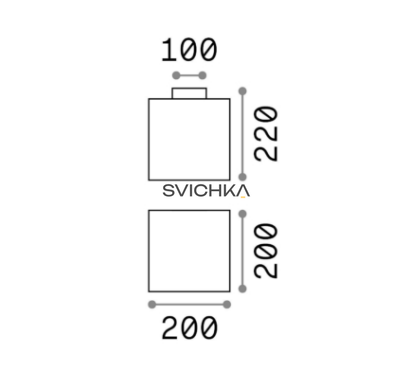 Потолочный светильник Ideal Lux LUNA PL1 MEDIUM
