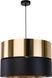 Підвіс TK Lighting 4346 Hilton - 4346, Чорний, Золотий, Чорний