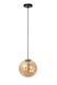 Підвісний світильник Lucide MONSARAZ &Oslash; 25 cm 1xE27 Amber, Amber