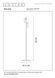 Підлогова лампа для читання Lucide PHILON &Oslash; 23 cm LED Dim. 2x4,5W 3000K Black, BLACK, Чорний, Чорний, Чорний