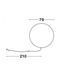 Настенный светильник Nova luce RING Black