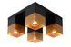 Потолочный светильник Lucide RENATE 4xE27 Matt Gold / Brass, Matt Gold / Brass