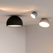 Настенно-потолочный светильник Vibia Plusminus solo 10см, Black