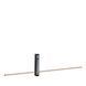 Настенный светильник Lucide SEGIN LED 1x10W 2700K Black, BLACK