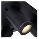 Стельовий точковий світильник для ванної Lucide TAYLOR LED Dim to warm GU10 4x5W 2200K/3000K IP44 Black, BLACK