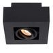 Стельовий точковий світильник Lucide XIRAX LED Dim to warm GU10 1x5W 2200K/3000K Black, BLACK