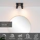 Стельовий точковий світильник для ванної Lucide TAYLOR LED Dim to warm GU10 4x5W 2200K/3000K IP44 Black, BLACK
