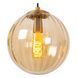 Підвісний світильник Lucide MONSARAZ &Oslash; 25 cm 1xE27 Amber, Amber