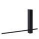 Настенный светильник Lucide SEGIN LED 1x10W 2700K Black, BLACK
