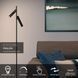Підлогова лампа для читання Lucide PHILON &Oslash; 23 cm LED Dim. 2x4,5W 3000K Black, BLACK, Чорний, Чорний, Чорний