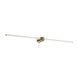Бра Ideal Lux Filo ap d115, Brass