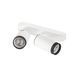 Настенно-потолочный светильник SLV 1009096 GRIP! L 2, White/Black