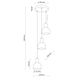 Подвесной светильник TK Lighting CAIRO 3, Black