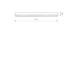Светильник Nowodvorski STRAIGHT LED GRAPHITE CEILING 90 PL, Графит, Графит