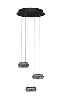 Підвісний світильник Nova luce 9236102 JAILYN 3, Black