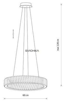 Люстра Nowodvorski Luxora Round 30W