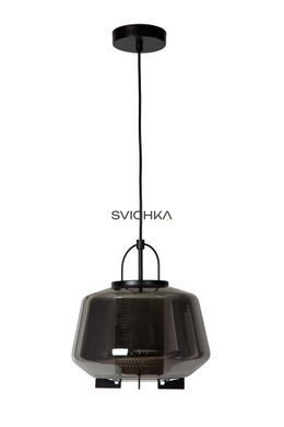 Підвісний світильник Lucide SISKA 1xE27 Smoke Grey, Smoke Grey