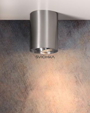 Потолочный точечный светильник Lucide TUBE &Oslash; 9,6 cm 1xGU10 Satin Chrome