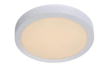Стельовий світильник для ванної Lucide BRICE LED &Oslash; 30 cm LED Dim. 1x30W 3000K IP44 White, WHITE