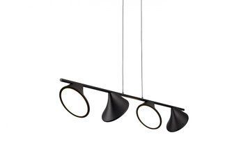 Люстра Azzardo AZ2696 Clamor Black matt, Чорний, Білий, Чорний