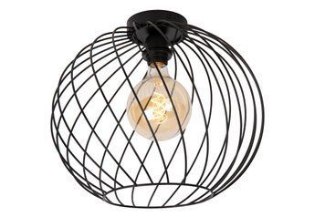 Стельовий світильник Lucide DANZA &Oslash; 40 cm 1xE27 Black, BLACK