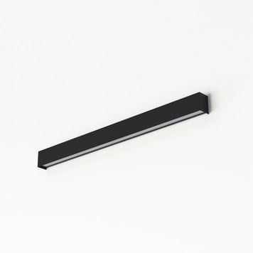 Світильник Nowodvorski STRAIGHT WALL LED BLACK M PL, Чорний, Чорний
