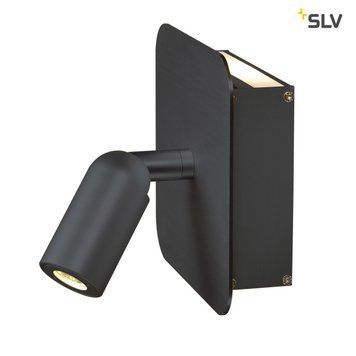 Світильник настінний SLV NAPIA 155100, Чорний, Чорний, Чорний, Чорний