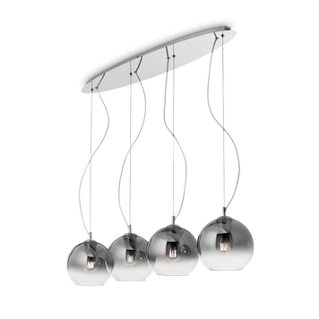 Ideal Lux DISCOVERY FADE SP4 Shaded Chrome 149561