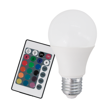 Лампа Eglo димована RGB з пультом LM LED E27 3000K 10899