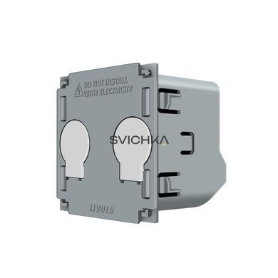 Умный механизм сенсорный ZigBee выключатель 2 сенсора Livolo