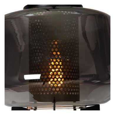 Підвісний світильник Lucide SISKA 1xE27 Smoke Grey, Smoke Grey