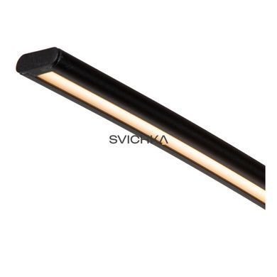 Торшер-дуга Lucide CURVE LED Dim. 1x15W 2700K Black, BLACK, Чорний