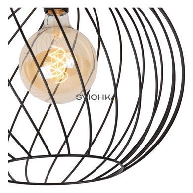 Потолочный светильник Lucide DANZA &Oslash; 40 cm 1xE27 Black
