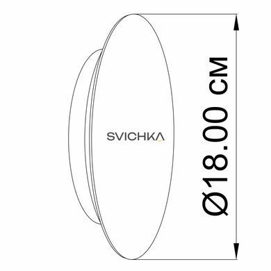 Бра Iimperium light Mushroom, 4000K, 18см, White