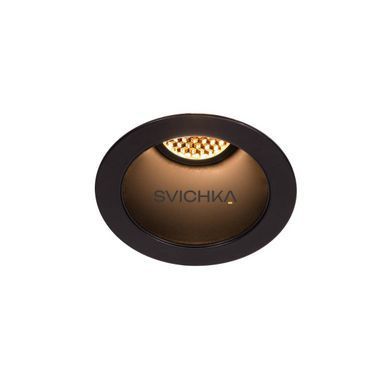 Врізний точковий світильник SLV HORN MAGNA, Black, Чорний, Чорний, Чорний, Чорний