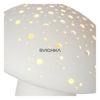 Настільна лампа Lucide FUNGO 1xE14 White, WHITE