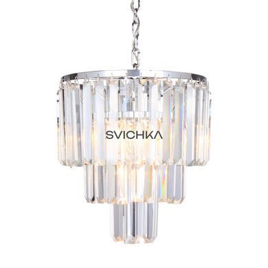 Люстра Zuma Line Amedeo 4, Chrom/Transparent