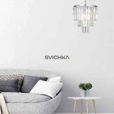 Люстра Zuma Line Amedeo 4, Chrom/Transparent