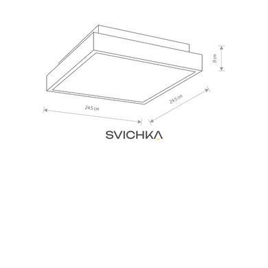 Потолочный светильник Nowodvorski 9500 Bassa Led